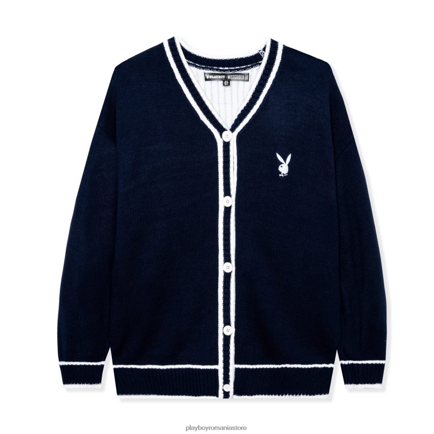 Playboy marina femei cardigan de cricket îmbrăcăminte 6NT0ZV986 Playboy marina femei cardigan de cricket îmbrăcăminte 6NT0ZV986
